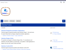 Tablet Screenshot of forums.stardraw.com